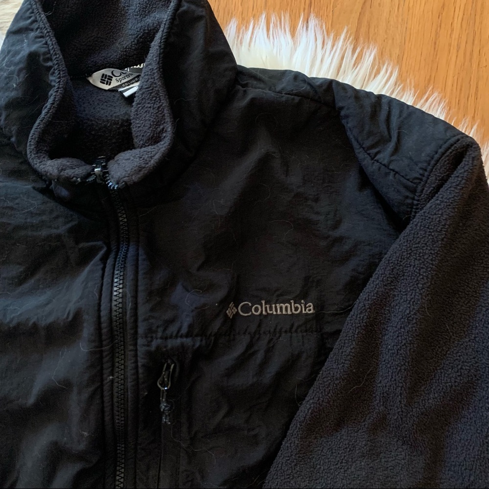 Mens Columbia Fleece Jacket - Picture 2 of 4